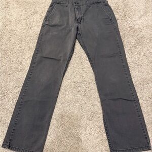 Levi’s Men's Gray Straight Leg Jeans